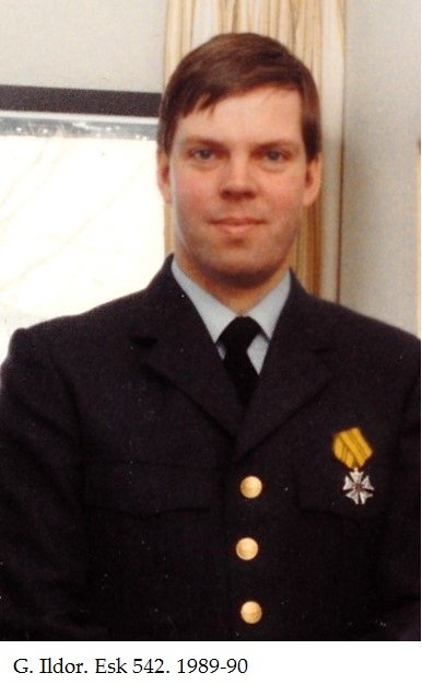 13. Chef Esk 542 G. Ildor 1989-90.