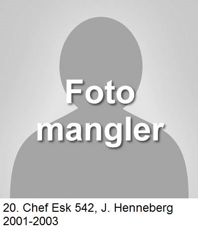 20. Chef Esk 542 J.Henneberg 2001-03