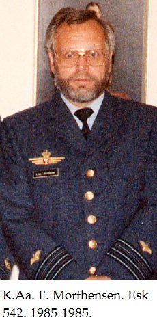 9. Chef 542 K.Aa. F. Morthensen 1985-1985.